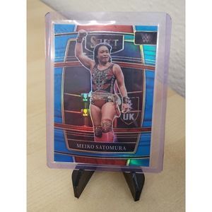 2022 WWE Panini Select MEIKO SATOMURA  CONCOURSE BLUE PRIZM 207/299